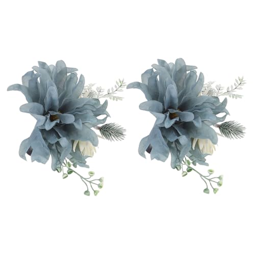 SOLUSTRE 2 Stück Blumengardinen-bindebänder mit Metallklammer Dekorative Blumen Vorhanghalter Robuste Gardinenhalter für Boho und Vintage Wohnambiente Einfach zu Befestigen SOLUSTRE 2 Stück Blumengardinen-bindebänder mit Metallklammer Dekorative Blumen Vorhanghalter Robuste Gardinenhalter für Boho und Vintage Wohnambiente Einfach zu Befestigen von SOLUSTRE