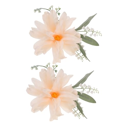 SOLUSTRE 2 Stück Blumenvorhanghalter mit Metallklammern Dekorative Gardinenhalter in Sanftem Apricot Langlebige Bindebänder für Vorhänge Passend für Moderne und Rustikale Wohnstile SOLUSTRE 2 Stück Blumenvorhanghalter mit Metallklammern Dekorative Gardinenhalter in Sanftem Apricot Langlebige Bindebänder für Vorhänge Passend für Moderne und Rustikale Wohnstile von SOLUSTRE