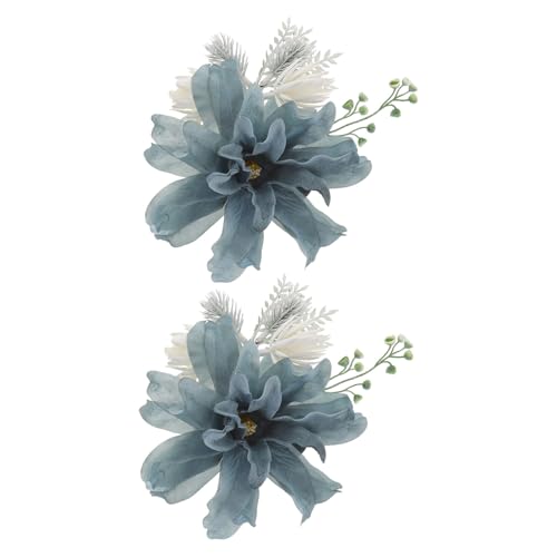 SOLUSTRE 2 Stück Blumenvorhanghalter mit Realistischem Blumen-Design Robuste Metall-klammern als Drapery Holder Clips für Moderne Fensterdekoration Praktische Gardinenhalter SOLUSTRE 2 Stück Blumenvorhanghalter mit Realistischem Blumen-Design Robuste Metall-klammern als Drapery Holder Clips für Moderne Fensterdekoration Praktische Gardinenhalter von SOLUSTRE