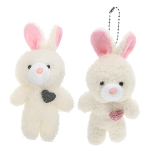 SOLUSTRE 2 Stück Blush Bunny Accessoire Kuschelhase Party Gastgeschenke Geburtstag Süßer Kleiner Rucksack Tier Schlüssel Mini Charm Anhänger Weicher Hase Hase Party Dekoration Plüsch SOLUSTRE 2 Stück Blush Bunny Accessoire Kuschelhase Party Gastgeschenke Geburtstag Süßer Kleiner Rucksack Tier Schlüssel Mini Charm Anhänger Weicher Hase Hase Party Dekoration Plüsch von SOLUSTRE