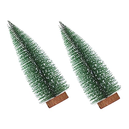 SOLUSTRE 2 Stück Mini Weihnachtsbaum Tischdeko Langlebige und Holzfigur Miniatur Christbaum Ornamente für Festliche Wohnraumgestaltung Stabile Weihnachtsdeko mit Hochwertiger Verarbeitung SOLUSTRE 2 Stück Mini Weihnachtsbaum Tischdeko Langlebige und Holzfigur Miniatur Christbaum Ornamente für Festliche Wohnraumgestaltung Stabile Weihnachtsdeko mit Hochwertiger Verarbeitung von SOLUSTRE