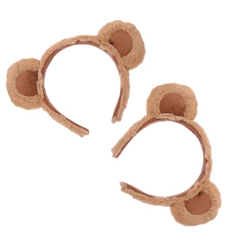 SOLUSTRE 2 Stück Süßes Bärenohren Haarband Flauschig Dekorativ Vielseitig für Cosplay Partys Geburtstage Make up Gesichtsreinigung Geschenkidee für Halloween und Weihnachten SOLUSTRE 2 Stück Süßes Bärenohren Haarband Flauschig Dekorativ Vielseitig für Cosplay Partys Geburtstage Make up Gesichtsreinigung Geschenkidee für Halloween und Weihnachten von SOLUSTRE