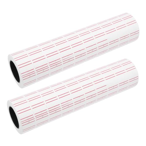 SOLUSTRE 20 Rollen Selbstklebende Preisschilder aus Papier Rechteckige Etiketten für Handel Weiße Preisetiketten mit Haftung Kompakte für Einfache Handhabung im Einzelhandel SOLUSTRE 20 Rollen Selbstklebende Preisschilder aus Papier Rechteckige Etiketten für Handel Weiße Preisetiketten mit Haftung Kompakte für Einfache Handhabung im Einzelhandel von SOLUSTRE