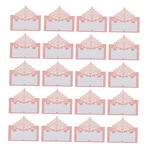 SOLUSTRE 20 Stück Dekorative Platzkarten für Hochzeiten Geburtstagsfeiern und SOLUSTRE 20 Stück Dekorative Platzkarten für Hochzeiten Geburtstagsfeiern und von SOLUSTRE