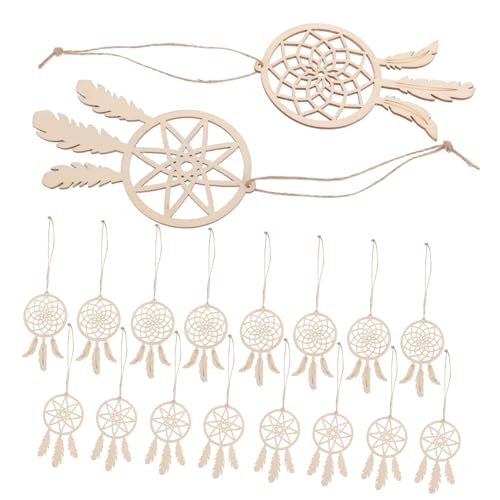 SOLUSTRE 20 Stück Mini-, Kleine -holzausschnitte, Diy, Unvollendetes Leeres Holz-bastelset, Wandornamente Für Kinder, Heimdekoration, Bastelprojekte SOLUSTRE 20 Stück Mini-, Kleine -holzausschnitte, Diy, Unvollendetes Leeres Holz-bastelset, Wandornamente Für Kinder, Heimdekoration, Bastelprojekte von SOLUSTRE