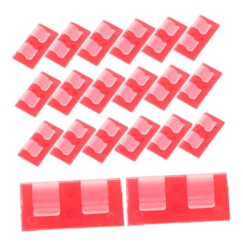 SOLUSTRE 20 Stück Outdoor Lichtclips Transparent Schwerlast Lichtkabelhalter mit Selbstklebend für Wand und Weihnachtsbeleuchtung Wetterfeste Kabelclips für Lichterketten und LED Dekoration SOLUSTRE 20 Stück Outdoor Lichtclips Transparent Schwerlast Lichtkabelhalter mit Selbstklebend für Wand und Weihnachtsbeleuchtung Wetterfeste Kabelclips für Lichterketten und LED Dekoration von SOLUSTRE