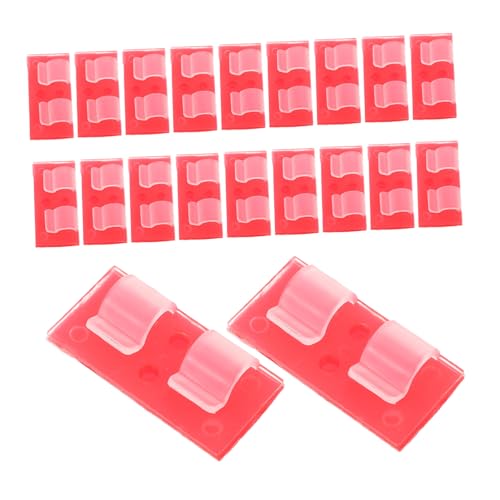 SOLUSTRE 20 Stück Outdoor Lichtclips Transparent Wetterfeste Klebende Kabelhalter für Wand und Draht Kabelmanagement Organizer für Lichterketten Schwerlast Haken für Weihnachtsbeleuchtung SOLUSTRE 20 Stück Outdoor Lichtclips Transparent Wetterfeste Klebende Kabelhalter für Wand und Draht Kabelmanagement Organizer für Lichterketten Schwerlast Haken für Weihnachtsbeleuchtung von SOLUSTRE
