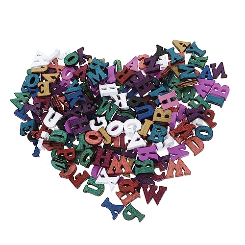 SOLUSTRE 200 Stück Bunte Holzbuchstaben Hohe Naturbelassene Holz Alphabet Deko DIY Basteln Symbole für Wand Wohnraumdekoration Vielseitig für Handwerk und Schule SOLUSTRE 200 Stück Bunte Holzbuchstaben Hohe Naturbelassene Holz Alphabet Deko DIY Basteln Symbole für Wand Wohnraumdekoration Vielseitig für Handwerk und Schule von SOLUSTRE