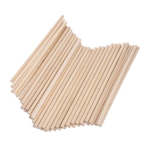 SOLUSTRE 200 Stück Holzstäbe Unbehandelte Hartholz Rundstäbe für DIY Bastelprojekte Kunsthandwerk und Modellbau Vielseitig Einsetzbar als Eisstiele oder Bastelmaterial SOLUSTRE 200 Stück Holzstäbe Unbehandelte Hartholz Rundstäbe für DIY Bastelprojekte Kunsthandwerk und Modellbau Vielseitig Einsetzbar als Eisstiele oder Bastelmaterial von SOLUSTRE