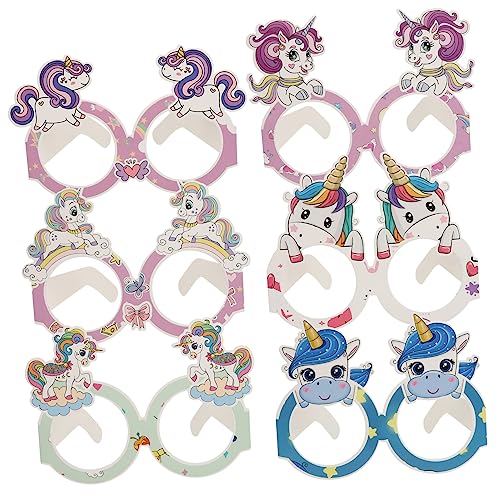 SOLUSTRE 24paare Geburtstagsbrillen Einhornbrillen Mottoparty Brillen Dekorative Brille Für Geburtstagsfeiern Und Partys SOLUSTRE 24paare Geburtstagsbrillen Einhornbrillen Mottoparty Brillen Dekorative Brille Für Geburtstagsfeiern Und Partys von SOLUSTRE