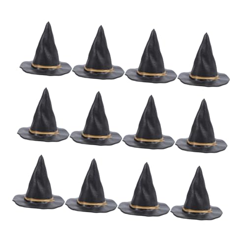 SOLUSTRE 24 Stück Mini Halloween Hexenhüte aus Weichem Dekorative Dollhouse Miniaturen und Flaschenaufsätze für Partys Vielseitige Bastel und Festdeko für Halloween Karneval Cosplay SOLUSTRE 24 Stück Mini Halloween Hexenhüte aus Weichem Dekorative Dollhouse Miniaturen und Flaschenaufsätze für Partys Vielseitige Bastel und Festdeko für Halloween Karneval Cosplay von SOLUSTRE