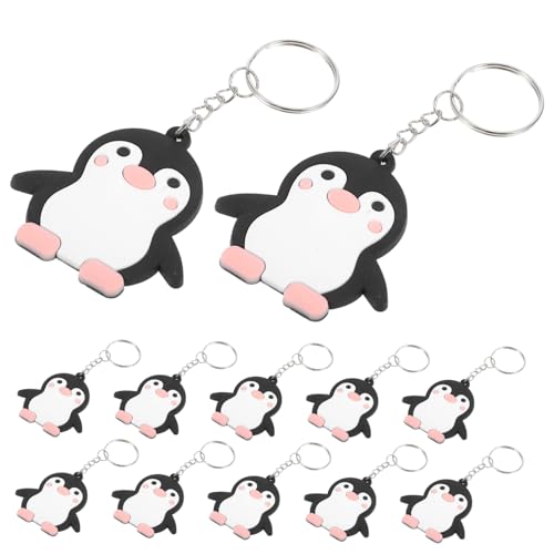 SOLUSTRE 24 Stück Teiliges Pinguin Schlüsselanhänger Tierische Deko für Partys Praktische Rucksackanhänger für Pinguinliebhaber Langlebige Schlüsselanhänger für Events SOLUSTRE 24 Stück Teiliges Pinguin Schlüsselanhänger Tierische Deko für Partys Praktische Rucksackanhänger für Pinguinliebhaber Langlebige Schlüsselanhänger für Events von SOLUSTRE