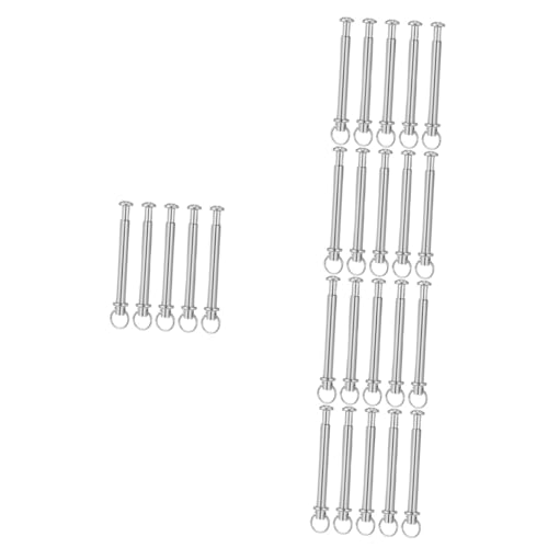 SOLUSTRE 25 Sätze Faltfächer Reparaturset Teiliges mit Nieten und Schrauben für Schaft und Zubehör Robuste Rostfreie Metallteile Installieren für Anfänger SOLUSTRE 25 Sätze Faltfächer Reparaturset Teiliges mit Nieten und Schrauben für Schaft und Zubehör Robuste Rostfreie Metallteile Installieren für Anfänger von SOLUSTRE