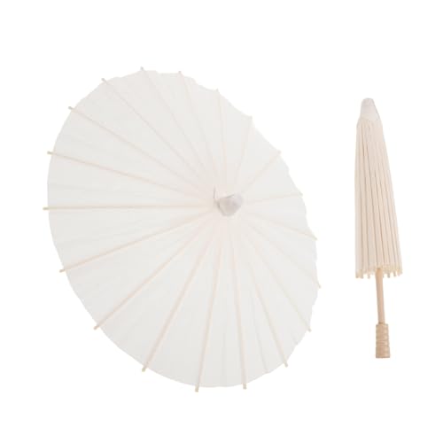 SOLUSTRE 2Stücke DIY Papierschirme Weiße Blanko Regenschirme für Kreative Dekoration für Fotografie Hochzeiten Partys und Festliche Anlässe SOLUSTRE 2Stücke DIY Papierschirme Weiße Blanko Regenschirme für Kreative Dekoration für Fotografie Hochzeiten Partys und Festliche Anlässe von SOLUSTRE