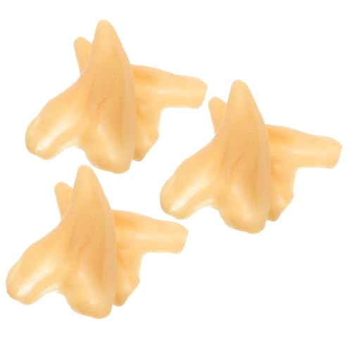 SOLUSTRE 3 Paare Latex Elf Ohr Fake Ohrspitzen Cosplay Ohr Deko für Halloween Karneval Verstellbar Hautfreundlich Langlebig Geeignet für Kostüm Party SOLUSTRE 3 Paare Latex Elf Ohr Fake Ohrspitzen Cosplay Ohr Deko für Halloween Karneval Verstellbar Hautfreundlich Langlebig Geeignet für Kostüm Party von SOLUSTRE