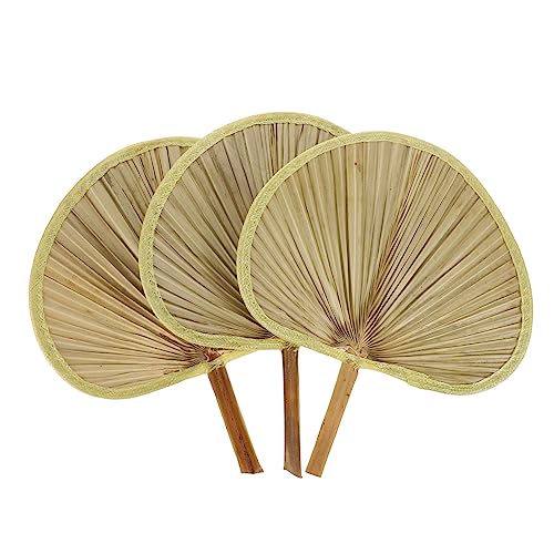 SOLUSTRE 3 Stück Handgefertigte Sommer Fans Umweltfreundliche Wanddekoration Leichte und Komfortable Handventilatoren für Heiße für Partys und Strand Japanischer Stil SOLUSTRE 3 Stück Handgefertigte Sommer Fans Umweltfreundliche Wanddekoration Leichte und Komfortable Handventilatoren für Heiße für Partys und Strand Japanischer Stil von SOLUSTRE