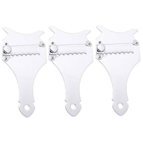 SOLUSTRE 3 Stück Teiliges Trüffelschneider mit Ergonomischem Griff Multifunktionale Küchenschneidemaschine für Gemüse zu Reinigen Lagern SOLUSTRE 3 Stück Teiliges Trüffelschneider mit Ergonomischem Griff Multifunktionale Küchenschneidemaschine für Gemüse zu Reinigen Lagern von SOLUSTRE