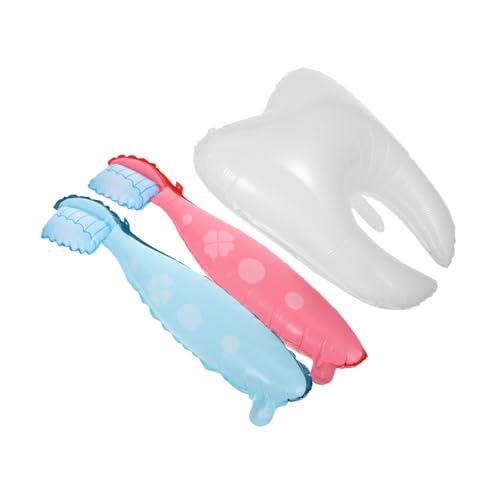 SOLUSTRE 3 Stück Teiliges und Zahnbürsten Partyballon Kreative Cartoon Themen Deko für Kindergeburtstage Familienfeiern Große Leichte Tragbare Zahnformballons mit Rosa und Blauen SOLUSTRE 3 Stück Teiliges und Zahnbürsten Partyballon Kreative Cartoon Themen Deko für Kindergeburtstage Familienfeiern Große Leichte Tragbare Zahnformballons mit Rosa und Blauen von SOLUSTRE