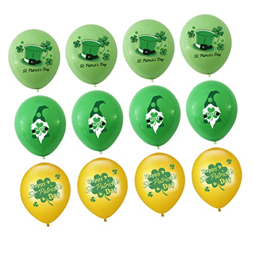 SOLUSTRE 30 Stück Ballonanzug Luftballons Für Kleeblatt Luftballons Grüne Ballon Konfetti Girlande Zur Dekoration Party Dekoration St Patrick'S Day Emulsion SOLUSTRE 30 Stück Ballonanzug Luftballons Für Kleeblatt Luftballons Grüne Ballon Konfetti Girlande Zur Dekoration Party Dekoration St Patrick'S Day Emulsion von SOLUSTRE