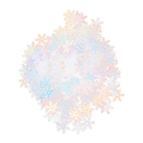 SOLUSTRE 360 Stück Weihnachtliche Konfetti Dekoration Schneeflocken für Hochzeiten und Partys Lustige Weihnachtskonfetti aus Leichtem für Festliche Anlässe SOLUSTRE 360 Stück Weihnachtliche Konfetti Dekoration Schneeflocken für Hochzeiten und Partys Lustige Weihnachtskonfetti aus Leichtem für Festliche Anlässe von SOLUSTRE