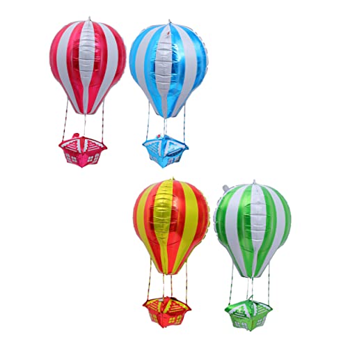 SOLUSTRE 4 Stück Ballondekoration Heiße Ballons Party Geburtstag Blau Hochzeit Luft Ballons Festival Dekorativer Ballon Feier Ballon Aluminiumfolie SOLUSTRE 4 Stück Ballondekoration Heiße Ballons Party Geburtstag Blau Hochzeit Luft Ballons Festival Dekorativer Ballon Feier Ballon Aluminiumfolie von SOLUSTRE
