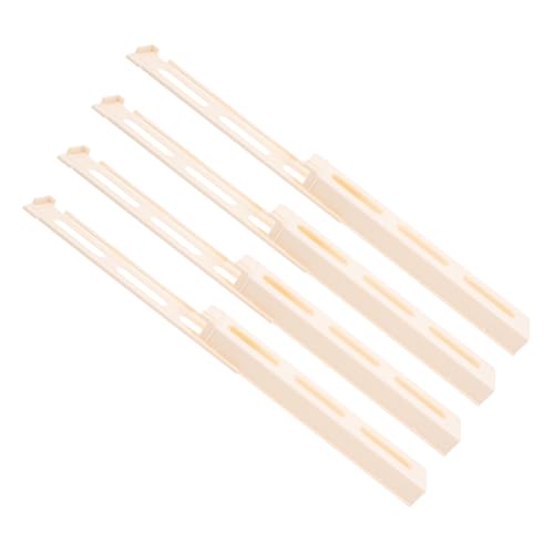 SOLUSTRE 4 Stück Domino Dreieckige Dominosteine Dominosteine Baufahrzeuge Domino Tabletts Spiel Dominosteine ​​Für Domino Halter Domino Zug Dominosteine Großpackung von SOLUSTRE