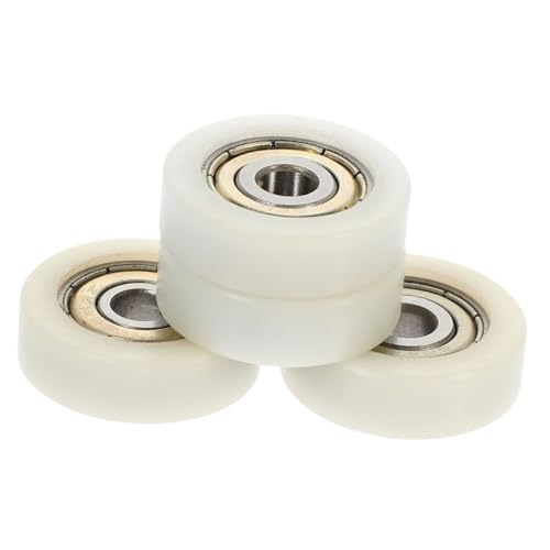 SOLUSTRE 4 Stück Langlebiges Führungsrad Mit Rollenlager Aus Nylon: Für Schiebetüren Und Fenster, Hohe Tragkraft, Ersatzrolle Für Möbelbeschläge SOLUSTRE 4 Stück Langlebiges Führungsrad Mit Rollenlager Aus Nylon: Für Schiebetüren Und Fenster, Hohe Tragkraft, Ersatzrolle Für Möbelbeschläge von SOLUSTRE