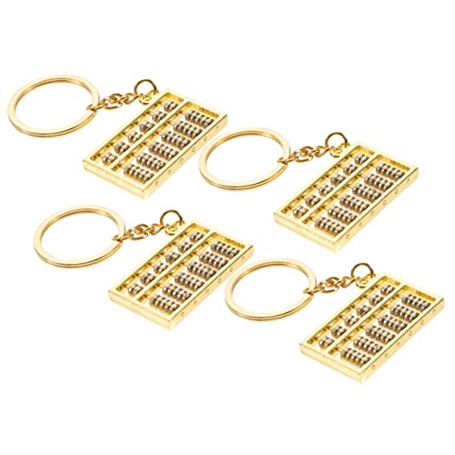 SOLUSTRE 4 Stück Legierung Schlüsselanhänger Langlebig Kreativ als Schlüssel und Taschenanhänger für Frauen Modisches Accessoire und Dekorativer Schlüsselring Anhänger von SOLUSTRE