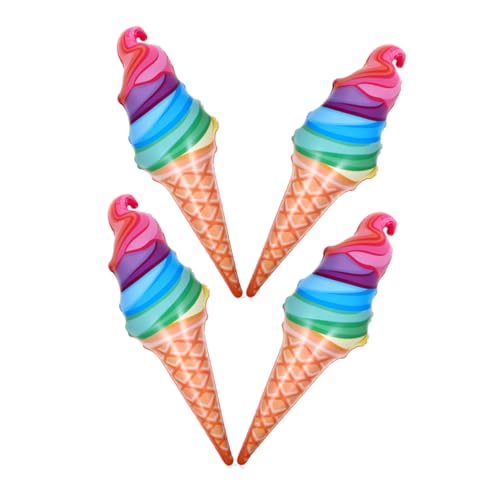 SOLUSTRE 4 Stück Teiliges Aufblasbares Eiscreme Partydeko aus Leicht Aufblasbar mit Pumpe oder Mund Vielseitig für Geburtstag Mädchen und Themenpartys Auffällige Fotokulisse und Farblich SOLUSTRE 4 Stück Teiliges Aufblasbares Eiscreme Partydeko aus Leicht Aufblasbar mit Pumpe oder Mund Vielseitig für Geburtstag Mädchen und Themenpartys Auffällige Fotokulisse und Farblich von SOLUSTRE