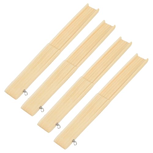 SOLUSTRE 4 Stück Teiliges Fächergestell zum Falten Faltbarer Japanischer Fächerrahmen für Diy Bastelprojekte Leicht und Robust für Hochzeiten Partys und Wohnkultur Naturfarben SOLUSTRE 4 Stück Teiliges Fächergestell zum Falten Faltbarer Japanischer Fächerrahmen für Diy Bastelprojekte Leicht und Robust für Hochzeiten Partys und Wohnkultur Naturfarben von SOLUSTRE