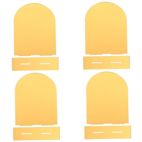 SOLUSTRE 4 Stück Tischschilder für Hochzeit und Feier Blanko Tischnummern für Dekorationen für Veranstaltungen und Restaurants Doppelseitiges Design SOLUSTRE 4 Stück Tischschilder für Hochzeit und Feier Blanko Tischnummern für Dekorationen für Veranstaltungen und Restaurants Doppelseitiges Design von SOLUSTRE