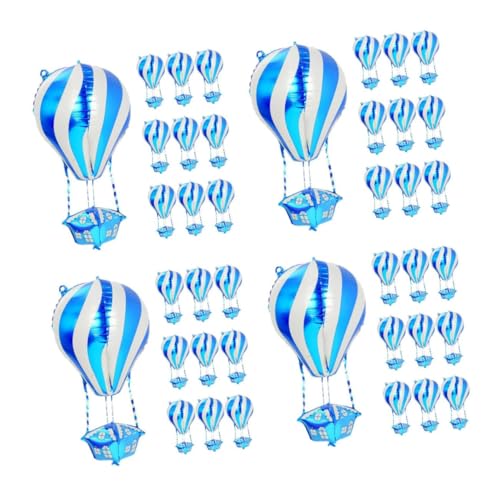 SOLUSTRE 40 Stck. Aluminiumfolie Heißluftballons Leichte Realistische Partydekoration für Geburtstage Babypartys Hochzeiten Einfache Befüllung und Aufhängung Festlicher Mittelpunkt SOLUSTRE 40 Stck. Aluminiumfolie Heißluftballons Leichte Realistische Partydekoration für Geburtstage Babypartys Hochzeiten Einfache Befüllung und Aufhängung Festlicher Mittelpunkt von SOLUSTRE