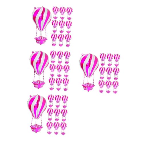 SOLUSTRE 40 Stck. Teiliges Aluminiumfolie Ballons Heißluftballon Form mit Effekt Farblich Abgestimmte Partydeko für Geburtstag Weihnachten Babyparty Hochzeit und Festliche Feierlichkeiten SOLUSTRE 40 Stck. Teiliges Aluminiumfolie Ballons Heißluftballon Form mit Effekt Farblich Abgestimmte Partydeko für Geburtstag Weihnachten Babyparty Hochzeit und Festliche Feierlichkeiten von SOLUSTRE