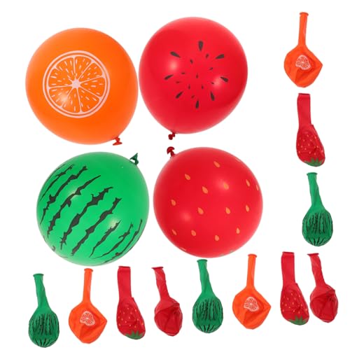 SOLUSTRE 40 Stück Fruchtballon Aloha-Ballons Sommerstrand riesig groß bunt luftballons strandparty hawaii party dekoration hawaiianische Dekorationen für Partys Partyballons Emulsion SOLUSTRE 40 Stück Fruchtballon Aloha-Ballons Sommerstrand riesig groß bunt luftballons strandparty hawaii party dekoration hawaiianische Dekorationen für Partys Partyballons Emulsion von SOLUSTRE