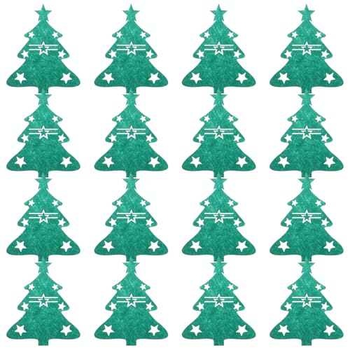 SOLUSTRE 48-teilige Weihnachts-Besteckhalter: Weihnachts-Besteckhalter aus Filz – grüne -Löffel-Beutel in Weihnachtsbaumform für Festliche Tischdekorationen SOLUSTRE 48-teilige Weihnachts-Besteckhalter: Weihnachts-Besteckhalter aus Filz – grüne -Löffel-Beutel in Weihnachtsbaumform für Festliche Tischdekorationen von SOLUSTRE