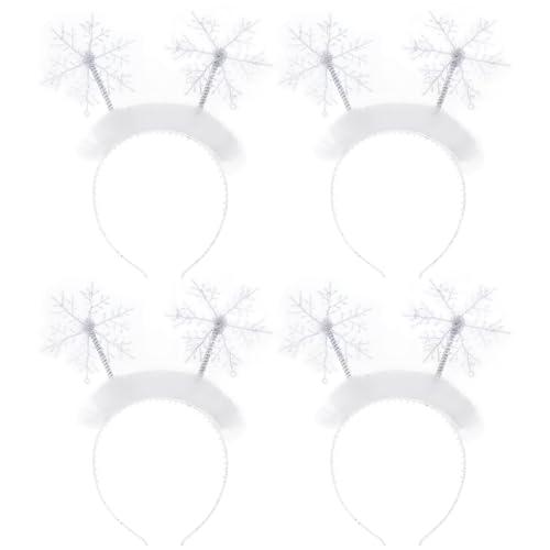 SOLUSTRE 4Pcs Schneeflocke Kopf Bopper Stirnband Party Zubehör Weihnachten Dekorative Haarbänder Niedlichen Bühne Requisiten Kostüm Kleid Zubehör SOLUSTRE 4Pcs Schneeflocke Kopf Bopper Stirnband Party Zubehör Weihnachten Dekorative Haarbänder Niedlichen Bühne Requisiten Kostüm Kleid Zubehör von SOLUSTRE