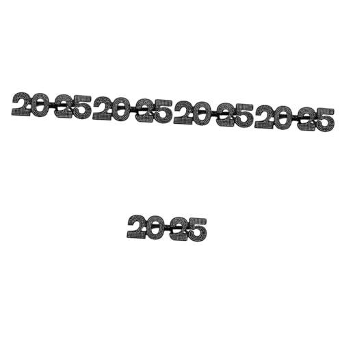 SOLUSTRE 5 Paare Lustige Brille Party Einfach 2025 Brillenfassungen Erwachsene Foto-requisiten Für Das Neue Jahr 2025 Klasse Von 2025 Brillen Neujahrsbrille 2025 Stk Black SOLUSTRE 5 Paare Lustige Brille Party Einfach 2025 Brillenfassungen Erwachsene Foto-requisiten Für Das Neue Jahr 2025 Klasse Von 2025 Brillen Neujahrsbrille 2025 Stk Black von SOLUSTRE