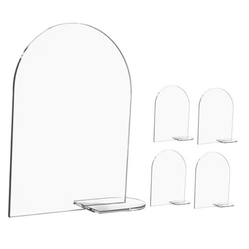 SOLUSTRE 5 Sätze Transparente Tischnummern für Hochzeiten Teiliges mit Haltern Diy Leere Platzkarten für Tischdekoration und Modern für Hochzeitsfeiern und Partys SOLUSTRE 5 Sätze Transparente Tischnummern für Hochzeiten Teiliges mit Haltern Diy Leere Platzkarten für Tischdekoration und Modern für Hochzeitsfeiern und Partys von SOLUSTRE