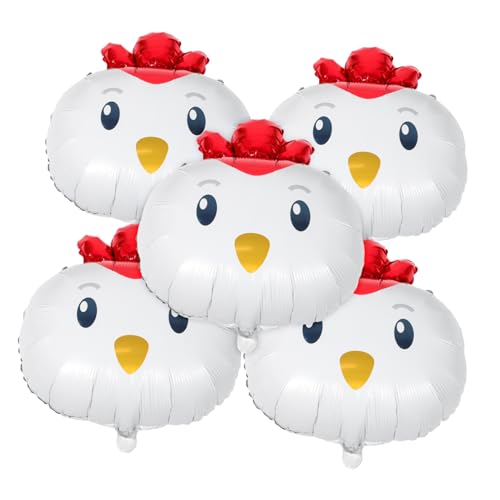 SOLUSTRE 5 Stück Kükenballons Tierballons Happy Birthday Ballons Bauernhof Thema Geburtstagsdekorationen Hühnerspielzeug Hühner Geburtstagsparty Dekorationen Bauernhof Ballons SOLUSTRE 5 Stück Kükenballons Tierballons Happy Birthday Ballons Bauernhof Thema Geburtstagsdekorationen Hühnerspielzeug Hühner Geburtstagsparty Dekorationen Bauernhof Ballons von SOLUSTRE
