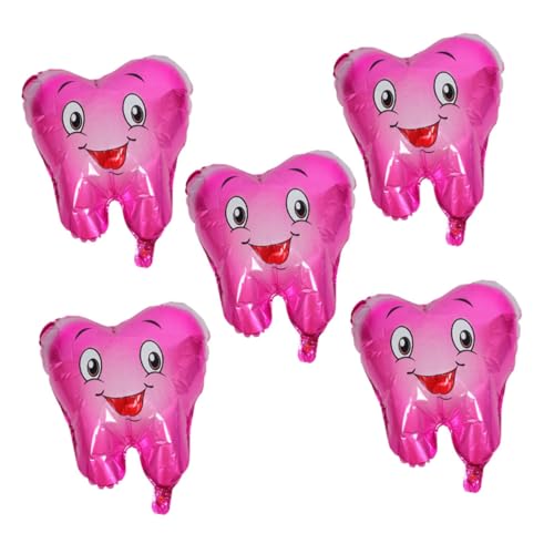 SOLUSTRE 5 Stück Zahnballons für Shower Lustige Ballons Dekoration für Zahnfeier Einzigartige Partyballons Ergänzung für Kindergeburtstagsfeiern Festliche Anlässe SOLUSTRE 5 Stück Zahnballons für Shower Lustige Ballons Dekoration für Zahnfeier Einzigartige Partyballons Ergänzung für Kindergeburtstagsfeiern Festliche Anlässe von SOLUSTRE