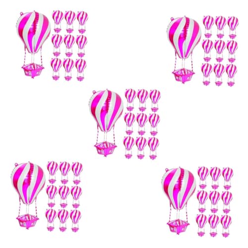 SOLUSTRE 50 Stck. Teiliges Aluminiumfolie Heißluftballon Farbintensive Lichtechte Partydekoration für Geburtstag Shower Hochzeit Spielerisches Design Einfach Aufzuhängen Vielseitig SOLUSTRE 50 Stck. Teiliges Aluminiumfolie Heißluftballon Farbintensive Lichtechte Partydekoration für Geburtstag Shower Hochzeit Spielerisches Design Einfach Aufzuhängen Vielseitig von SOLUSTRE