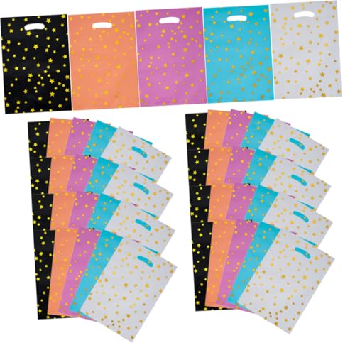 SOLUSTRE 50 Stück Candy Storage Bags Aluminiumfolie Geschenkverpackung Mehrfarbige Fünfzackige Süßigkeitentüten Vielseitige Verpackung für Party Hochzeit Geburtstag und Kleine Geschenke SOLUSTRE 50 Stück Candy Storage Bags Aluminiumfolie Geschenkverpackung Mehrfarbige Fünfzackige Süßigkeitentüten Vielseitige Verpackung für Party Hochzeit Geburtstag und Kleine Geschenke von SOLUSTRE