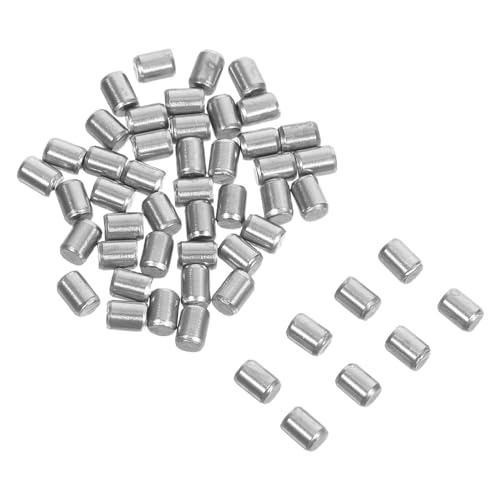 SOLUSTRE 50 Stück Dowel Zylindrische Stifte für Möbel Regalstützen Befestigungselemente Robuste Präzisionsfixierung für Industrie und Heimwerker von SOLUSTRE