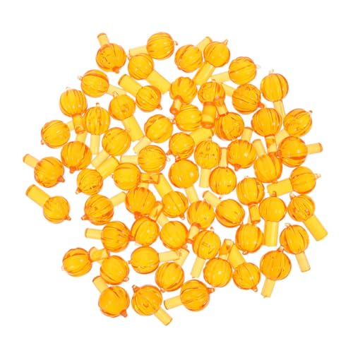 SOLUSTRE 50 Stück Halloween Baum Ersatzlampen aus Kürbisförmige LED Lampen Benutzerfreundliche Steckbirnen für DIY Herbstdeko Passend für Kürbis Lichter und Keramik Bäume Outdoor Geeignet von SOLUSTRE