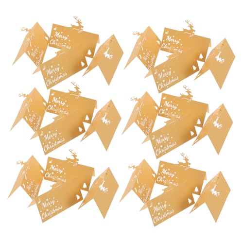 SOLUSTRE 50 Tischkarten Für Dinnerpartys Tischkarten Weihnachtstischkarten Hochzeitstischkarten Namenskarten Für Tischdekoration Zeltkarten Rentier SOLUSTRE 50 Tischkarten Für Dinnerpartys Tischkarten Weihnachtstischkarten Hochzeitstischkarten Namenskarten Für Tischdekoration Zeltkarten Rentier von SOLUSTRE
