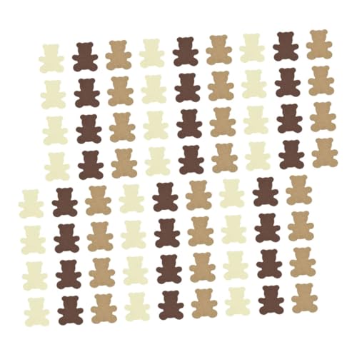 SOLUSTRE 500 Stück Bärenkonfetti Bärendekor Deko zum ersten Geburtstag des Bären Konfetti für Feste Festliche Tischdeko streuen dekorationen -Dusche- Mädchen Papier SOLUSTRE 500 Stück Bärenkonfetti Bärendekor Deko zum ersten Geburtstag des Bären Konfetti für Feste Festliche Tischdeko streuen dekorationen -Dusche- Mädchen Papier von SOLUSTRE
