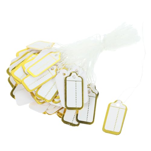 SOLUSTRE 500 Stück Papier Anhänger Preisschilder mit Schnur Beschreibbare Schmuck Etiketten Praktische Weinjahres Tags Vielseitige Preisetiketten für Kleidung und Geschenke Zufällige Farbe SOLUSTRE 500 Stück Papier Anhänger Preisschilder mit Schnur Beschreibbare Schmuck Etiketten Praktische Weinjahres Tags Vielseitige Preisetiketten für Kleidung und Geschenke Zufällige Farbe von SOLUSTRE