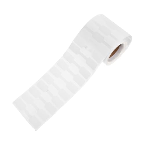 SOLUSTRE 500 Stück Schmuck-preisschilder: Rechteckige Form, Selbstklebende, Blanke Hantel-schmuckaufkleber, Etiketten Für Armband, Ring, Kleidungsdisplay, Weiß SOLUSTRE 500 Stück Schmuck-preisschilder: Rechteckige Form, Selbstklebende, Blanke Hantel-schmuckaufkleber, Etiketten Für Armband, Ring, Kleidungsdisplay, Weiß von SOLUSTRE