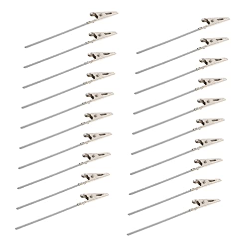 SOLUSTRE 50Stücke Tischkarten Clips Aus Hochwertige Klemmen Für Hochzeit Partys Und Bürodekoration Lange Notizhalter Für Einladungen Und Erinnerungen von SOLUSTRE