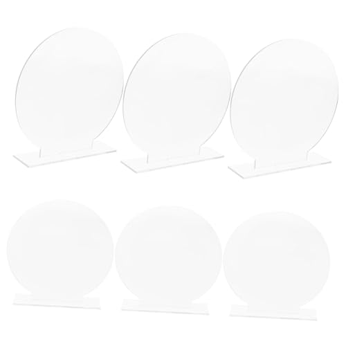 SOLUSTRE 6 Sätze Tischaufsteller Runde Blanko Tischnummern für Hochzeiten Partys und Diy Beschriftbare Schilder für Tischdekorationen SOLUSTRE 6 Sätze Tischaufsteller Runde Blanko Tischnummern für Hochzeiten Partys und Diy Beschriftbare Schilder für Tischdekorationen von SOLUSTRE